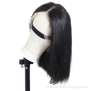 Wholesale Brazilian Hair HD Lace Front Wig Closure Bob Wigs For Black Women Cheap Short Bob Transparent Hd Lace Human Hair Wig